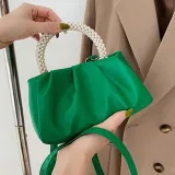 Fashionable Double Handle Mini Shoulder Bag